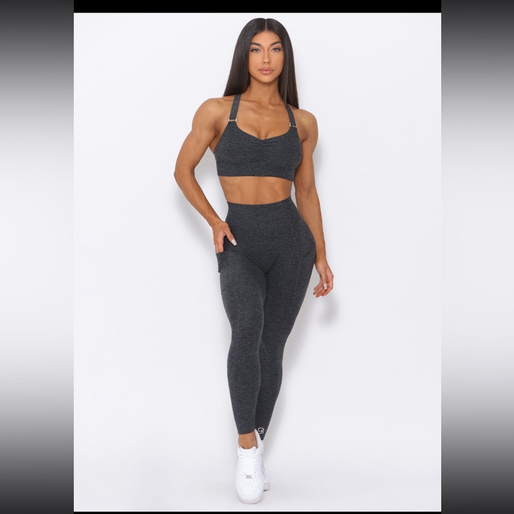 Bombshell Curves leggings, Charcoal medium